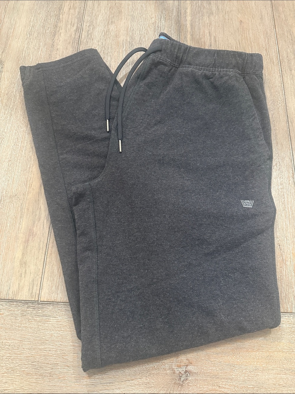 Mack Weldon Men’s Charcoal Heather Sweatpants | Size Large Tall
